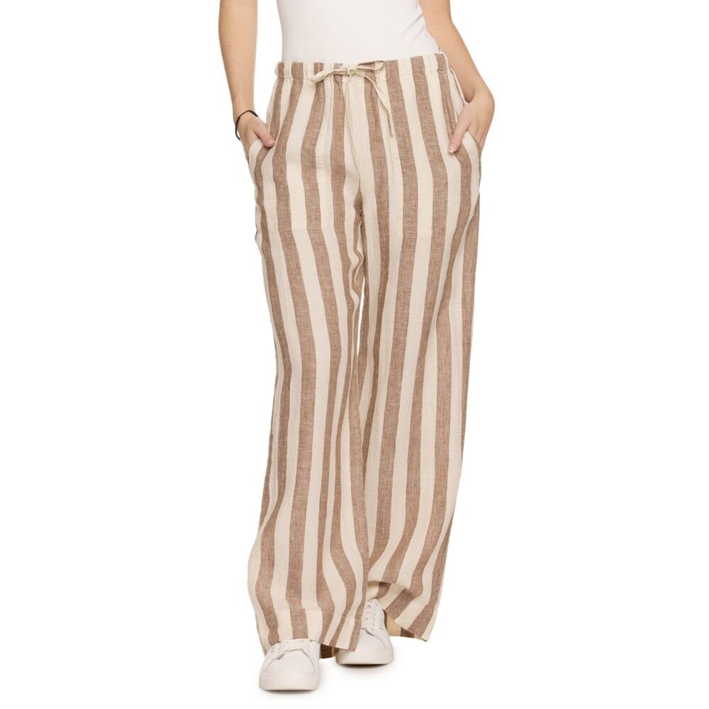 ***Faherty Palma Drawstring Pants - Linen***